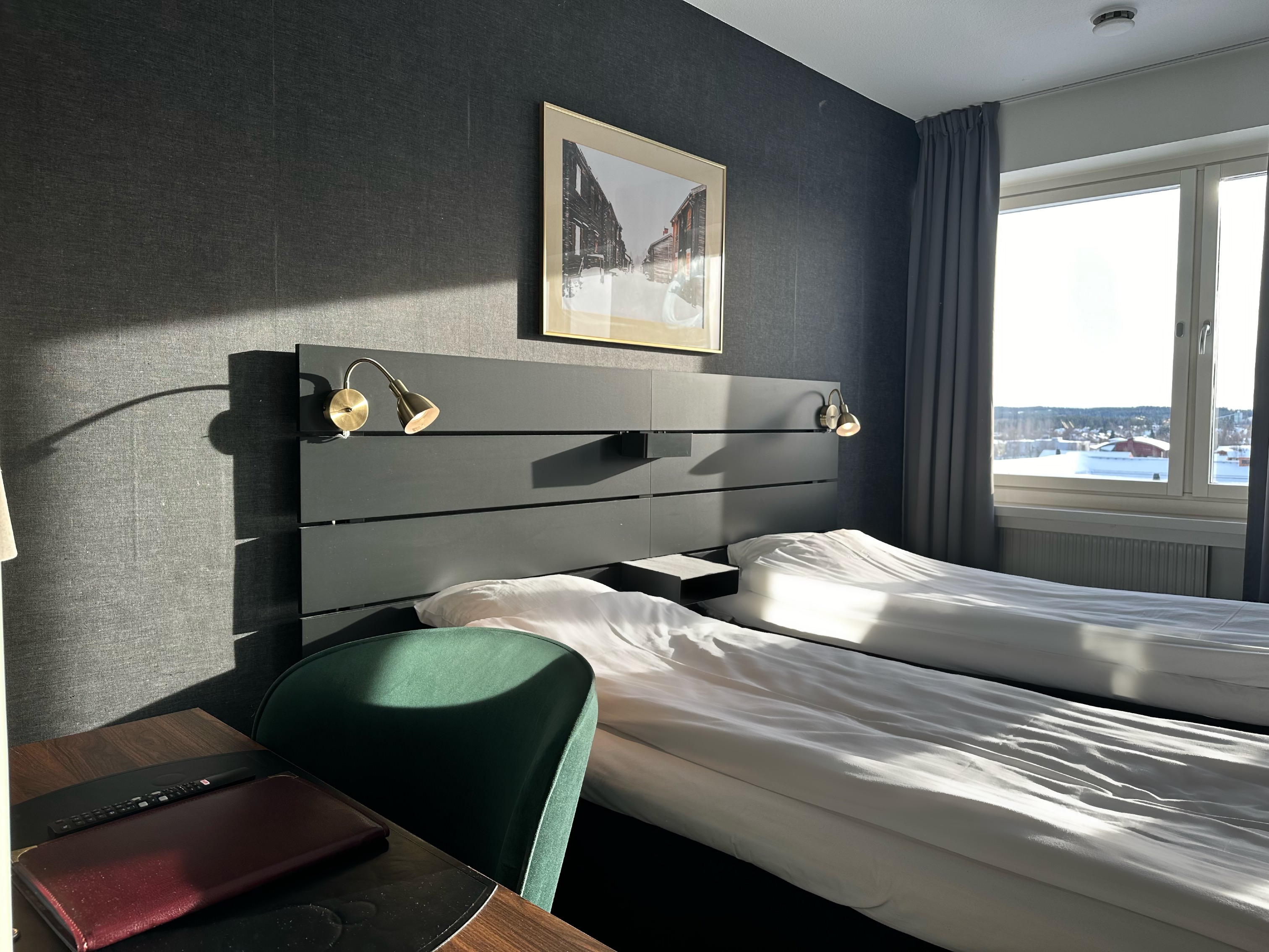 Dubbelrum på Hotel Victoria